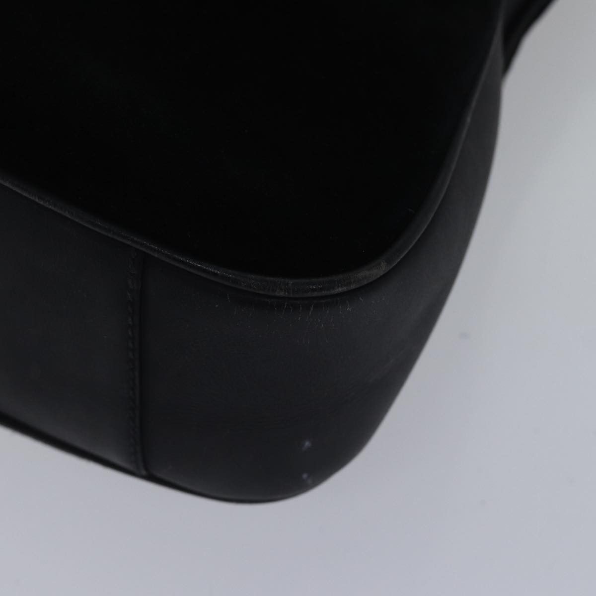 Gucci Bamboo Black Suede Handbag (Pre-Owned) Size ONE SIZE - 16 Thumbnail
