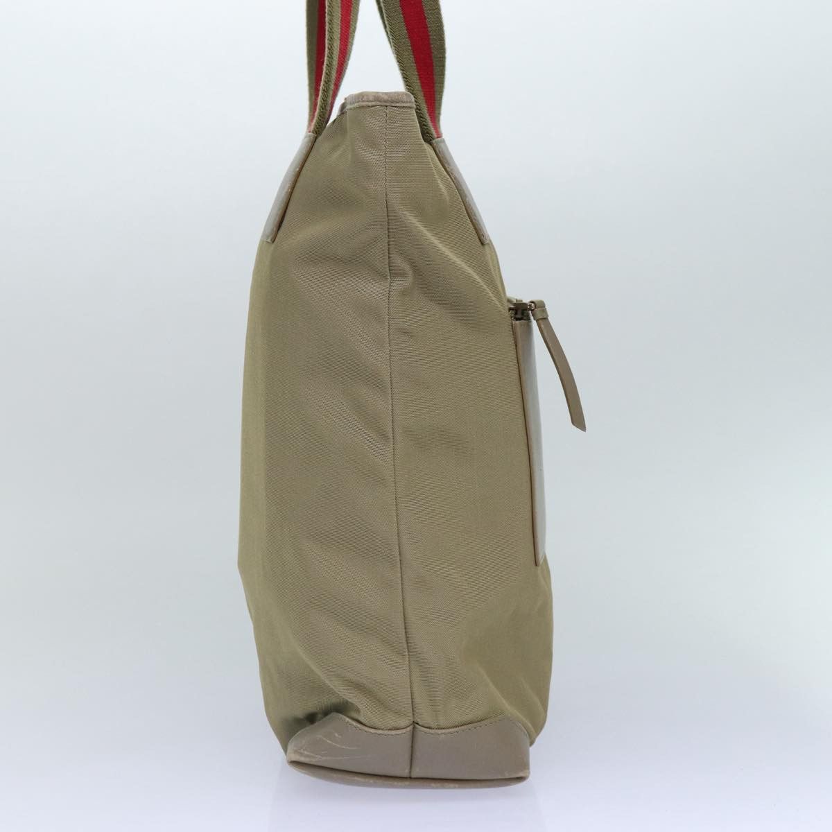 Gucci -- Beige Synthetic Tote Bag (Pre-Owned) Size ONE SIZE - 11 Thumbnail