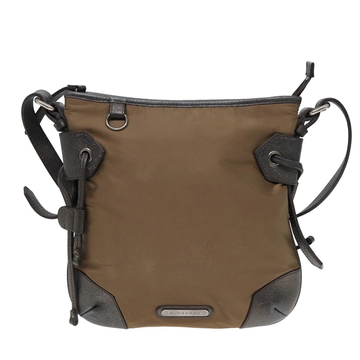 Burberry Beige Synthetic Shoulder Bag (Pre-Owned) Size ONE SIZE - 9 Thumbnail