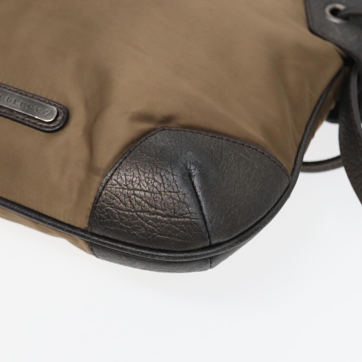 Burberry Beige Synthetic Shoulder Bag (Pre-Owned) Size ONE SIZE - 14 Thumbnail