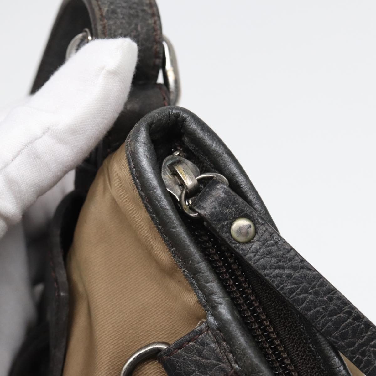 Burberry Beige Synthetic Shoulder Bag (Pre-Owned) Size ONE SIZE - 19 Thumbnail