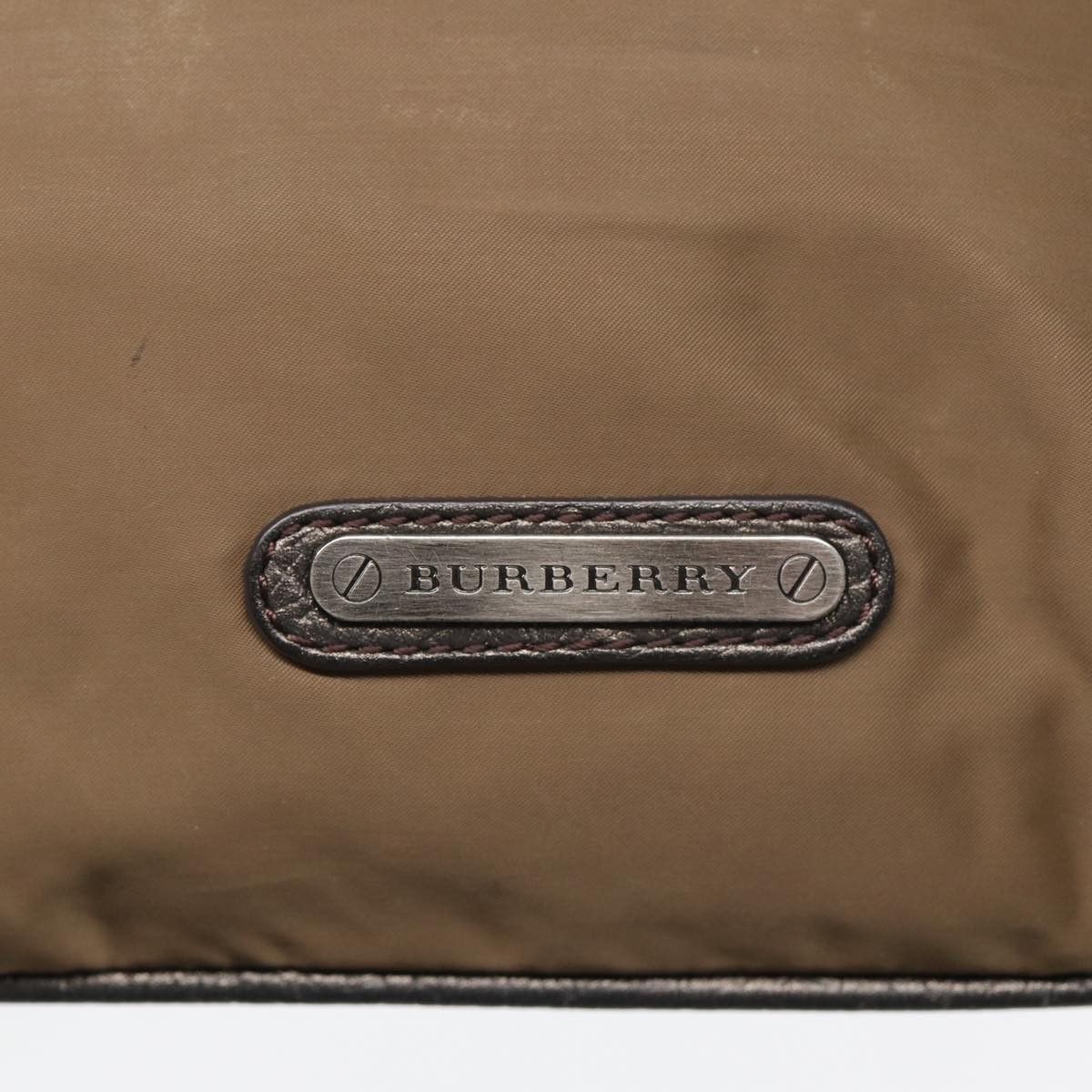 Burberry Beige Synthetic Shoulder Bag (Pre-Owned) Size ONE SIZE - 7 Thumbnail