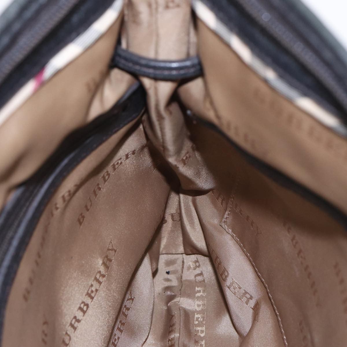 Burberry Beige Synthetic Shoulder Bag (Pre-Owned) Size ONE SIZE - 20 Thumbnail