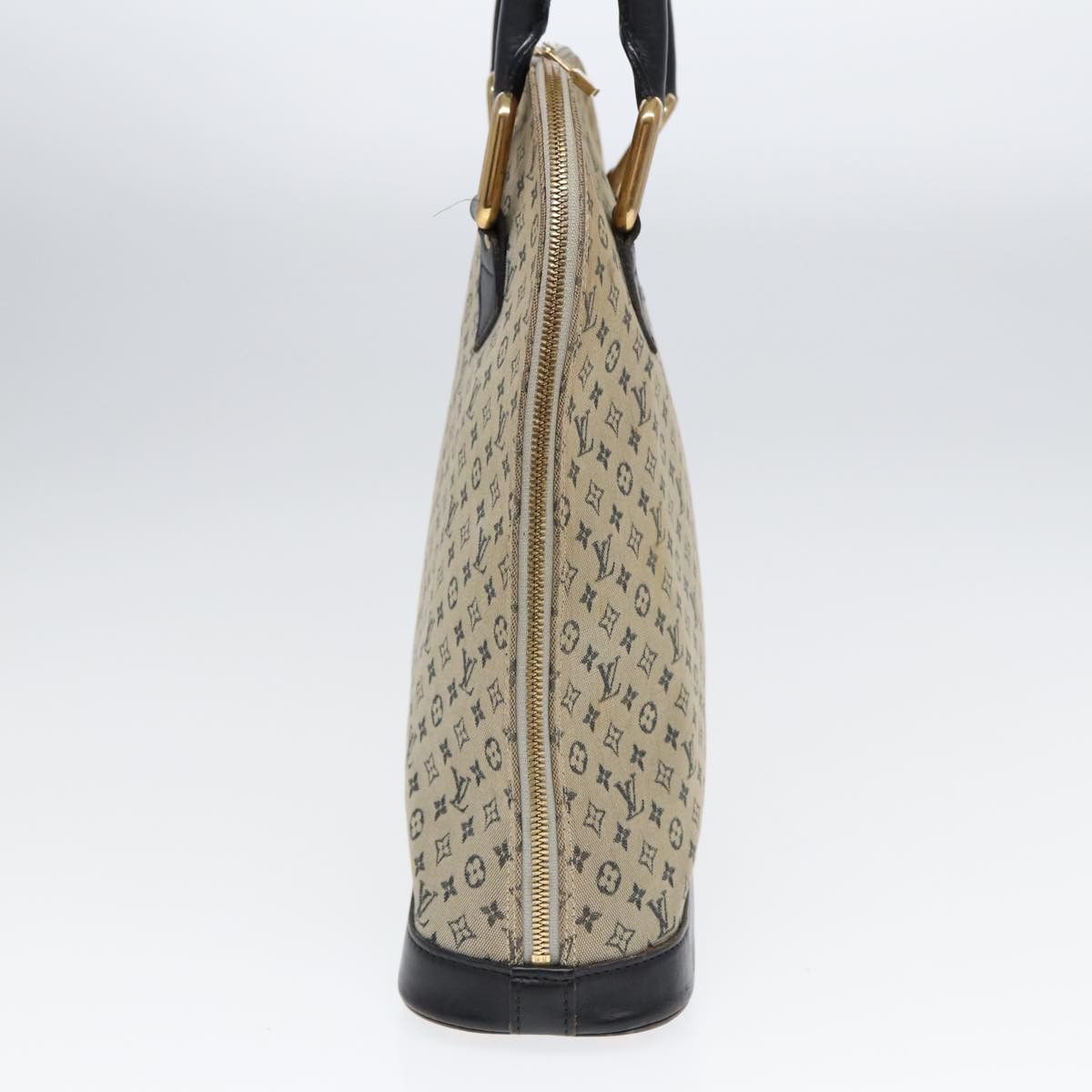 Louis Vuitton Alma Blue Canvas Handbag (Pre-Owned) Size ONE SIZE - 4 Thumbnail