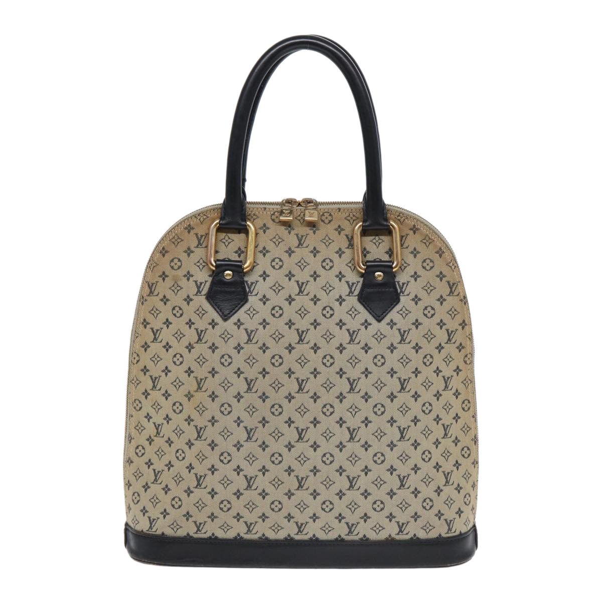 Louis Vuitton Alma Blue Canvas Handbag (Pre-Owned) Size ONE SIZE - 2 Thumbnail
