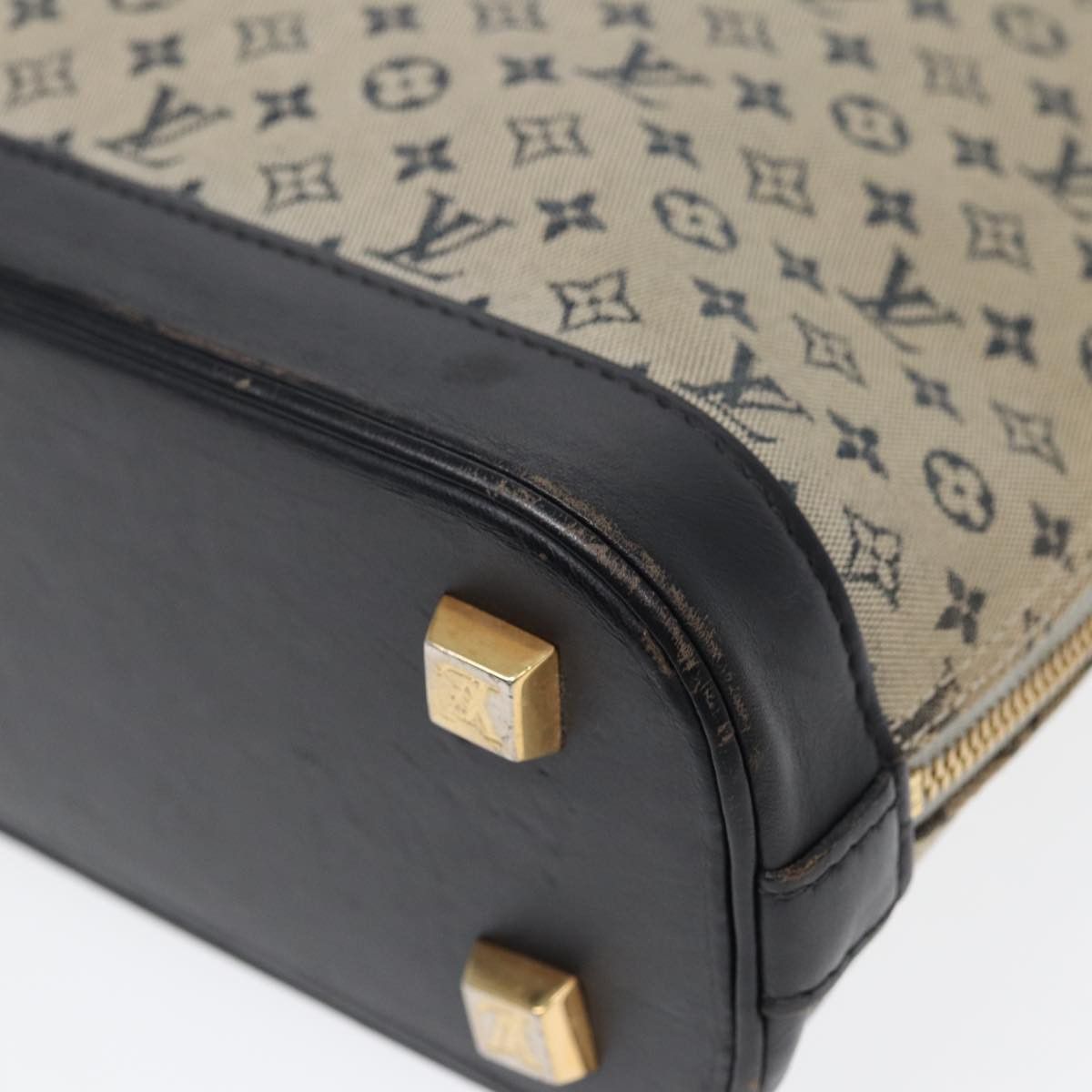 Louis Vuitton Alma Blue Canvas Handbag (Pre-Owned) Size ONE SIZE - 6 Thumbnail