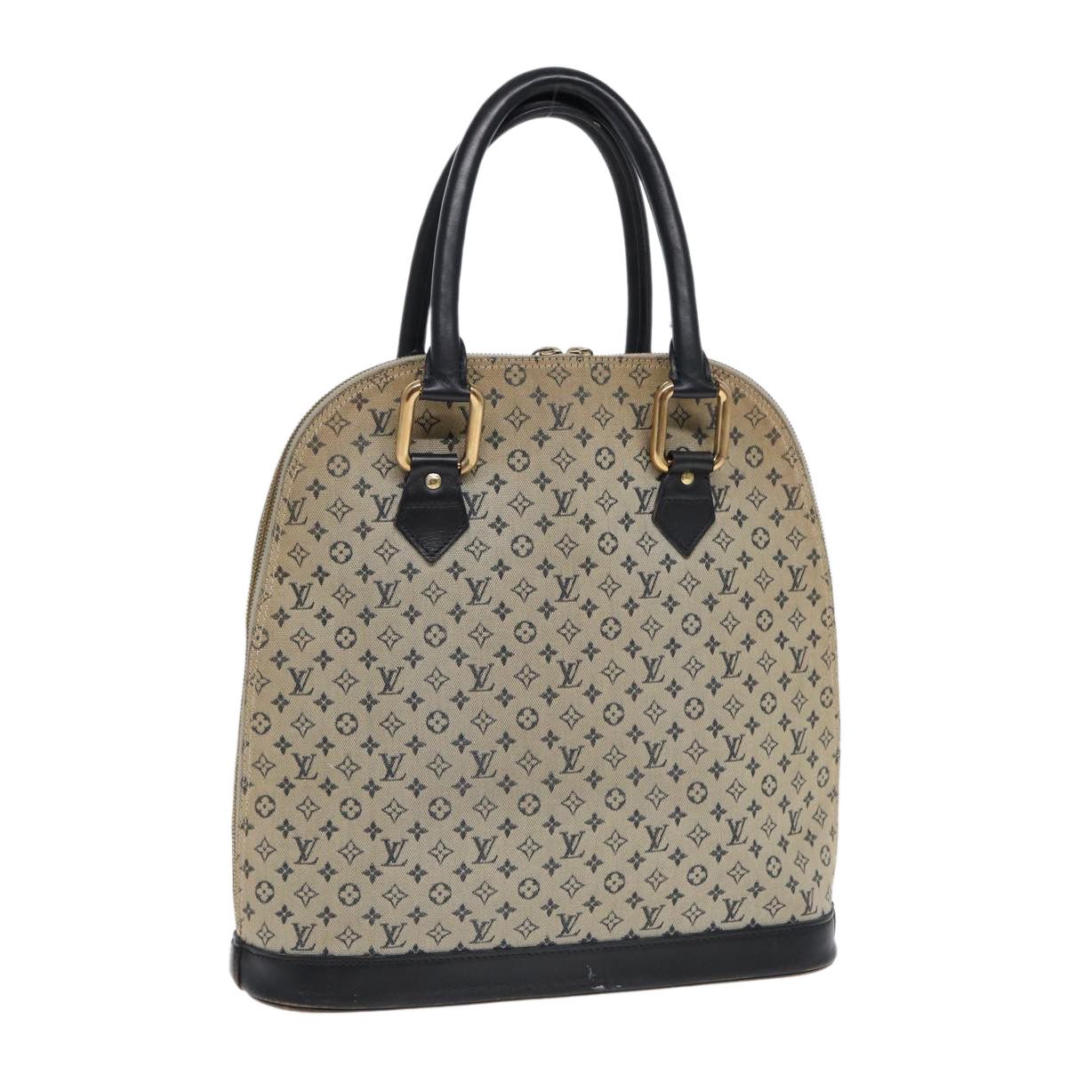 Louis Vuitton Alma Blue Canvas Handbag (Pre-Owned) Size ONE SIZE - 18 Thumbnail