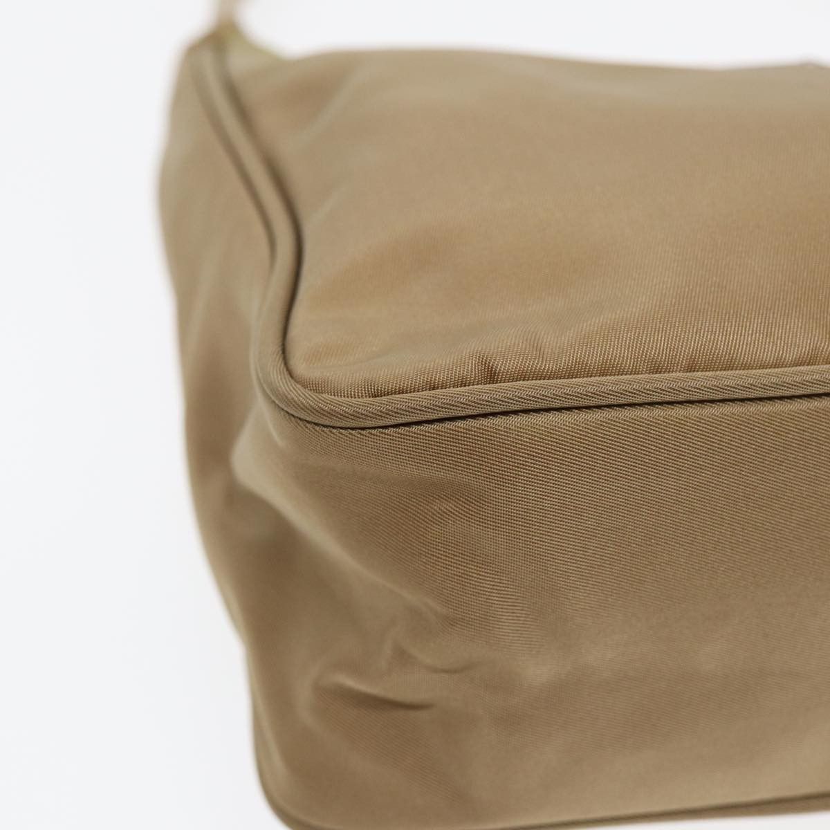 Prada Tessuto Beige Synthetic Handbag (Pre-Owned) Size ONE SIZE - 12 Thumbnail