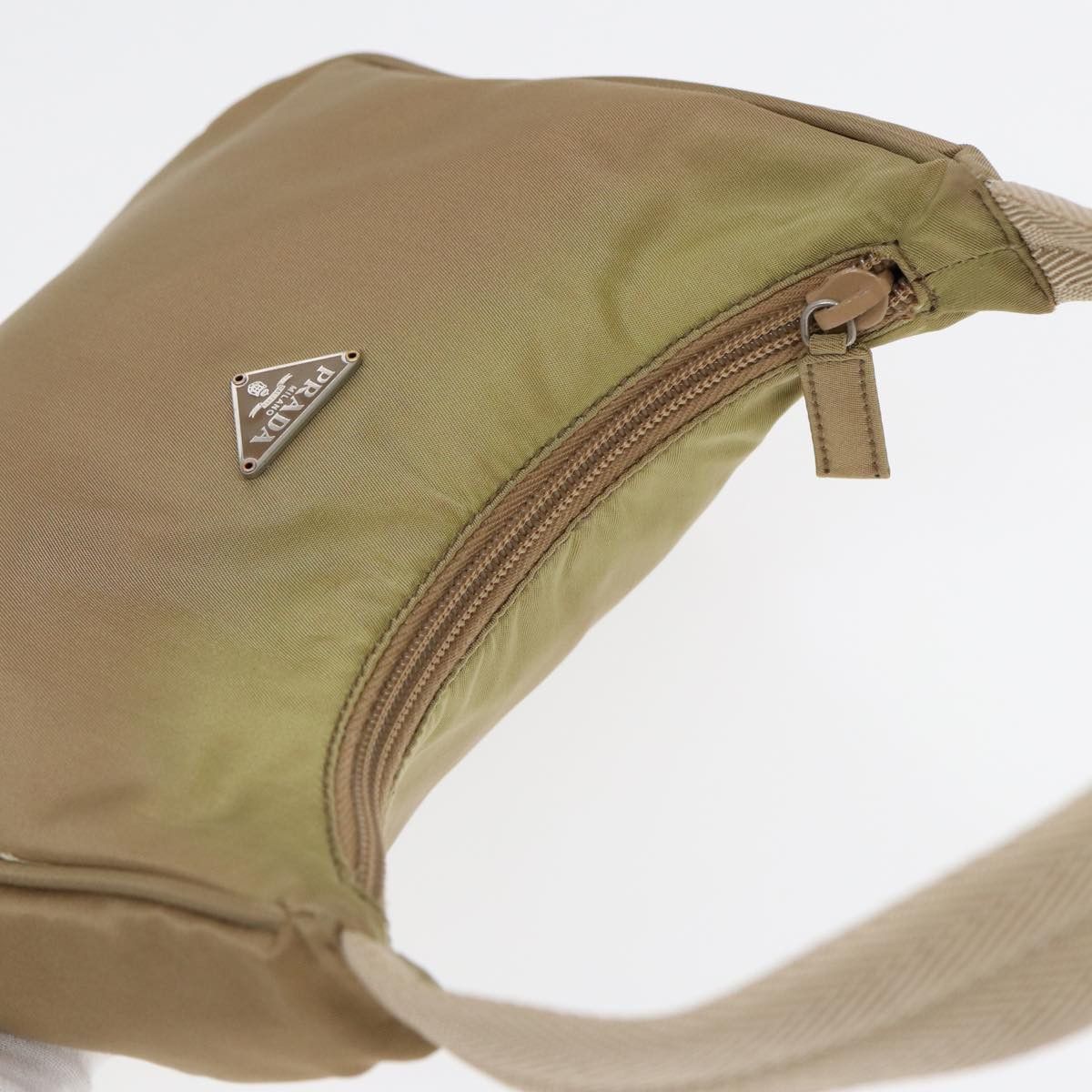 Prada Tessuto Beige Synthetic Handbag (Pre-Owned) Size ONE SIZE - 17 Thumbnail