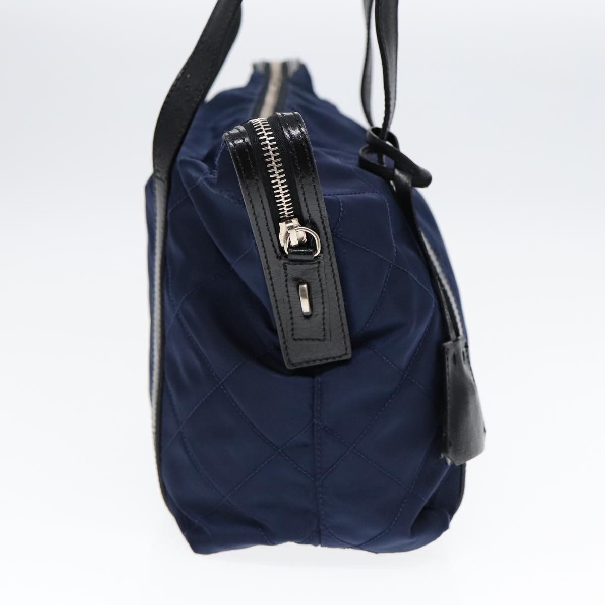 Prada Tessuto Navy Synthetic Shoulder Bag (Pre-Owned) Size ONE SIZE - 15 Thumbnail