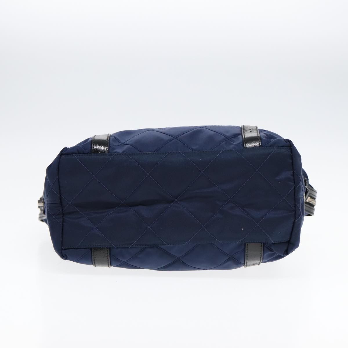 Prada Tessuto Navy Synthetic Shoulder Bag (Pre-Owned) Size ONE SIZE - 12 Thumbnail