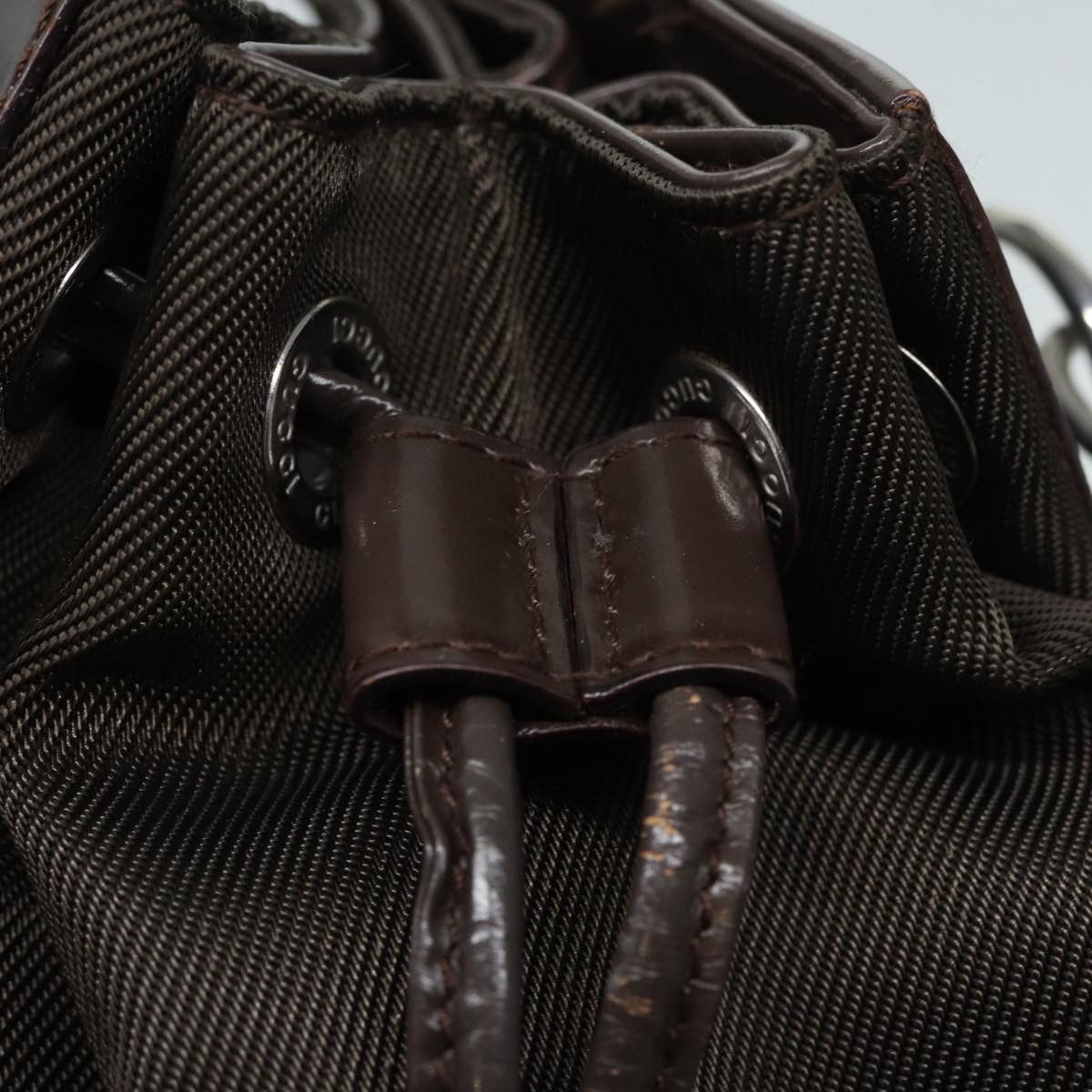 Gucci Bamboo Brown Synthetic Handbag (Pre-Owned) Size ONE SIZE - 19 Thumbnail