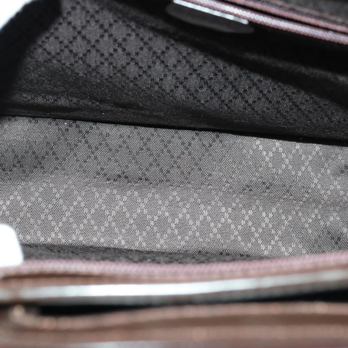 Gucci -- Brown Synthetic Handbag (Pre-Owned) Size ONE SIZE - 5 Thumbnail