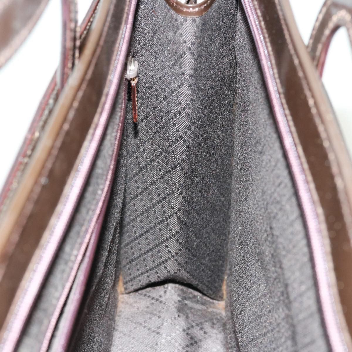 Gucci -- Brown Synthetic Handbag (Pre-Owned) Size ONE SIZE - 20 Thumbnail