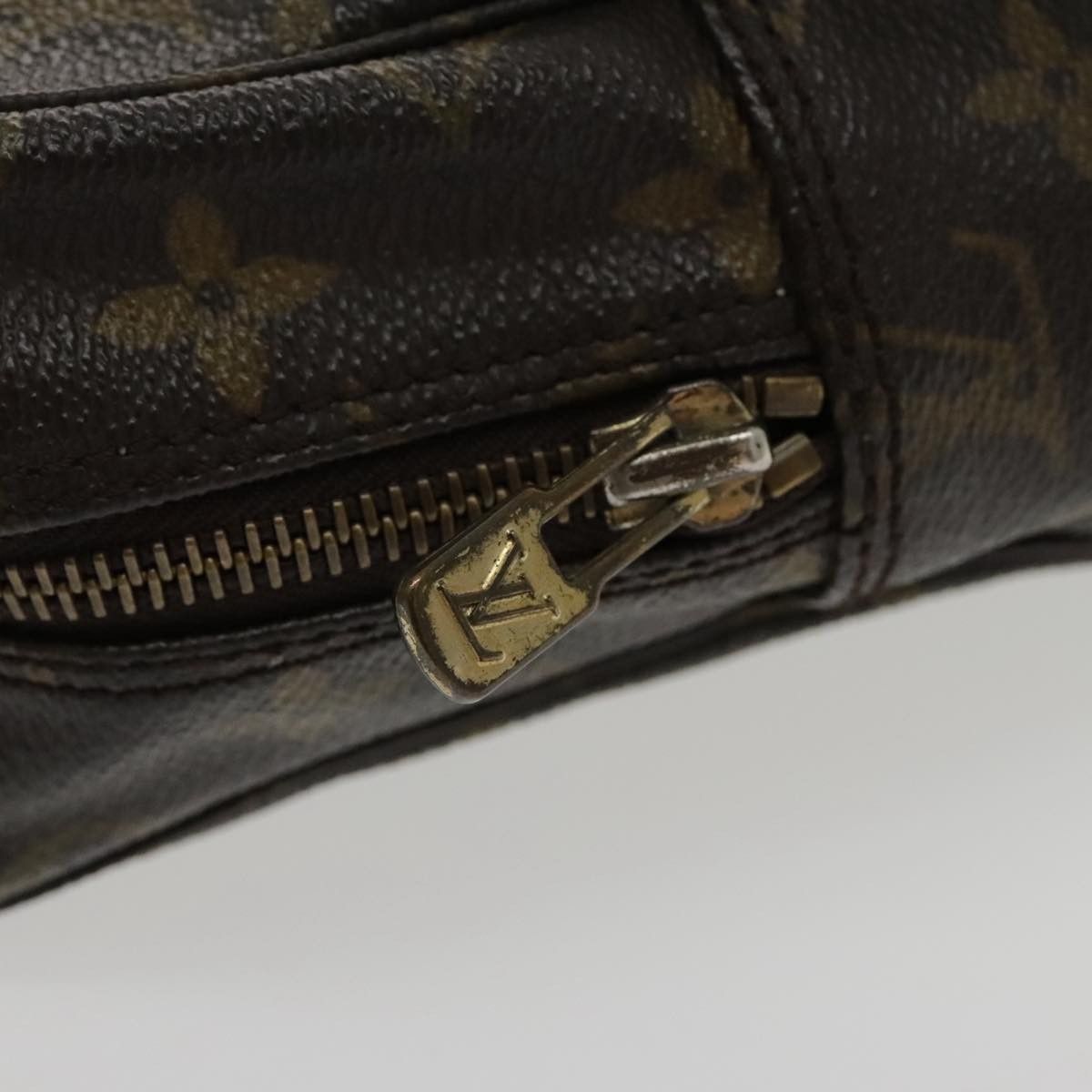 Louis Vuitton Trousse De Toilette Brown Canvas Clutch Bag (Pre-Owned) Size ONE SIZE - 9 Thumbnail