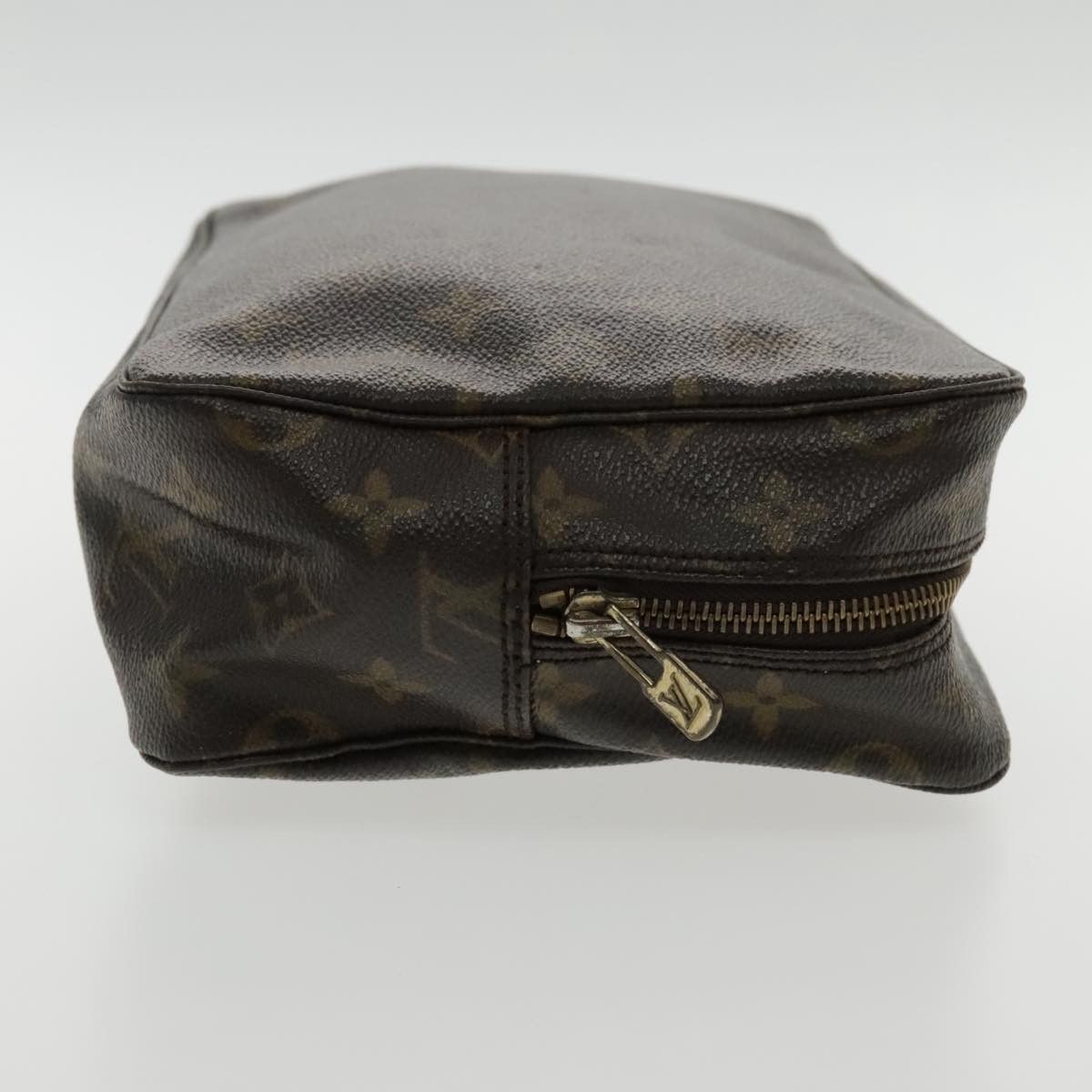 Louis Vuitton Trousse De Toilette Brown Canvas Clutch Bag (Pre-Owned) Size ONE SIZE - 3 Thumbnail
