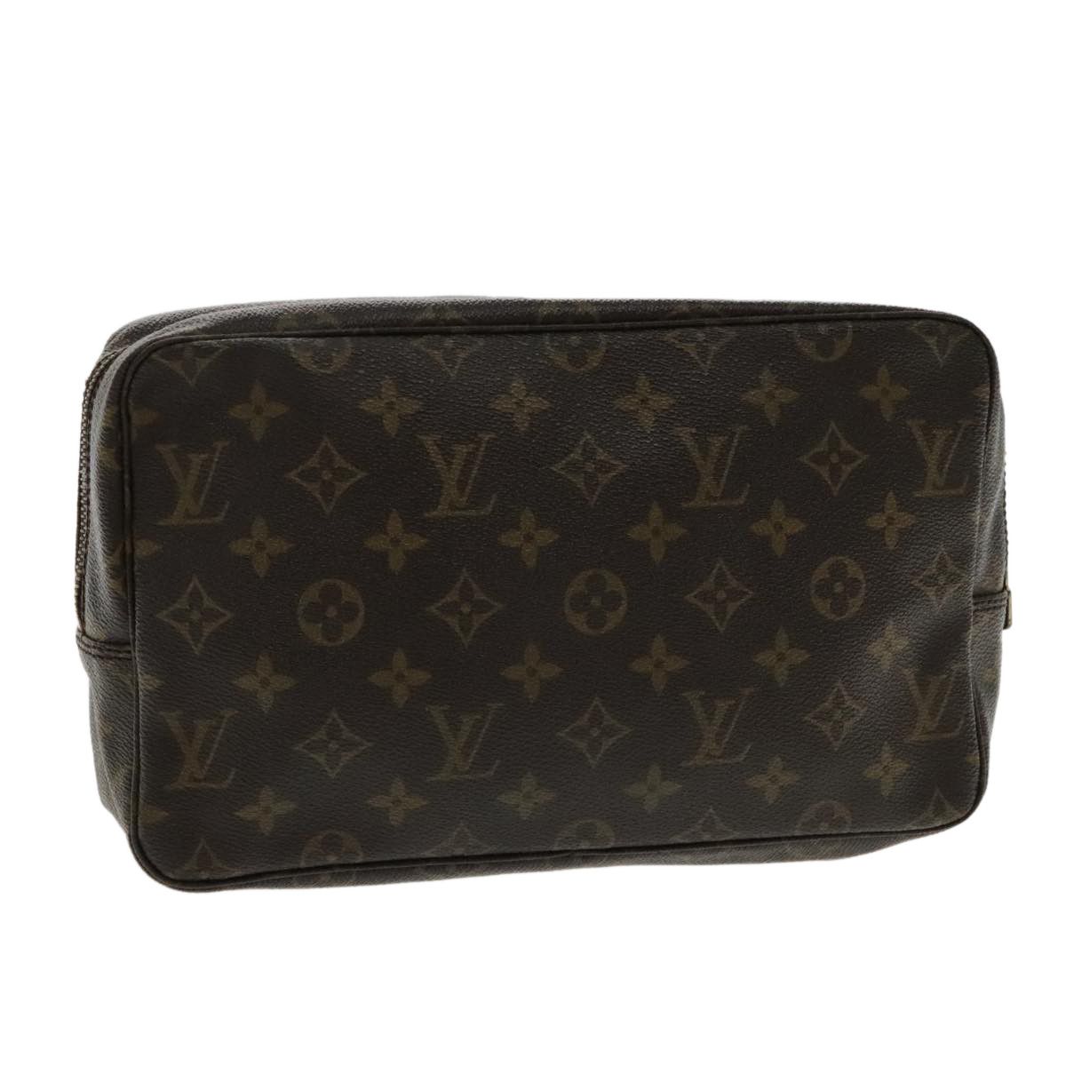 Louis Vuitton Trousse De Toilette Brown Canvas Clutch Bag (Pre-Owned) Size ONE SIZE - 12 Thumbnail