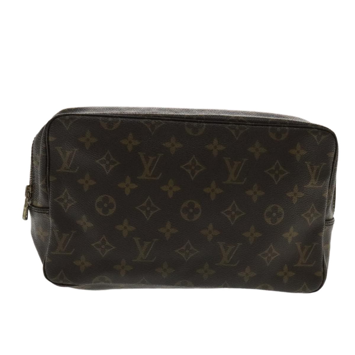 Louis Vuitton Trousse De Toilette Brown Canvas Clutch Bag (Pre-Owned) Size ONE SIZE - 2 Thumbnail