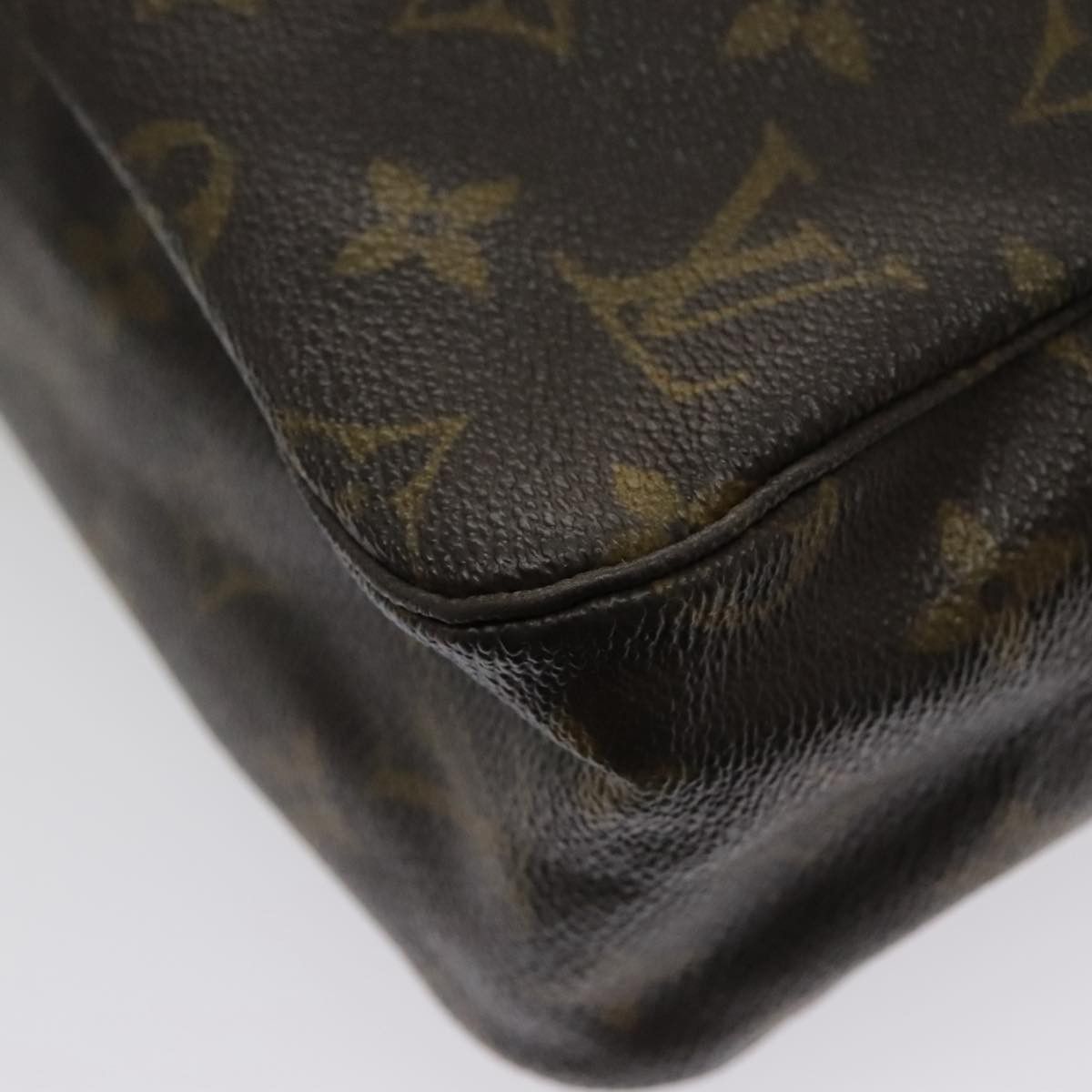 Louis Vuitton Trousse De Toilette Brown Canvas Clutch Bag (Pre-Owned) Size ONE SIZE - 8 Thumbnail