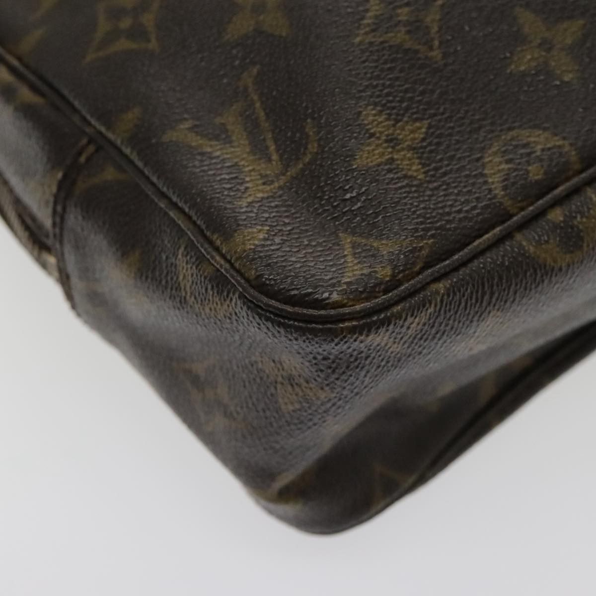 Louis Vuitton Trousse De Toilette Brown Canvas Clutch Bag (Pre-Owned) Size ONE SIZE - 5 Thumbnail