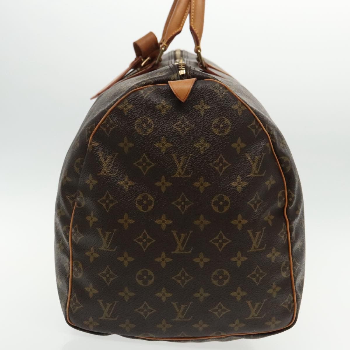Louis Vuitton Keepall 55 Brown Canvas Travel Bag (Pre-Owned) Size ONE SIZE - 3 Thumbnail