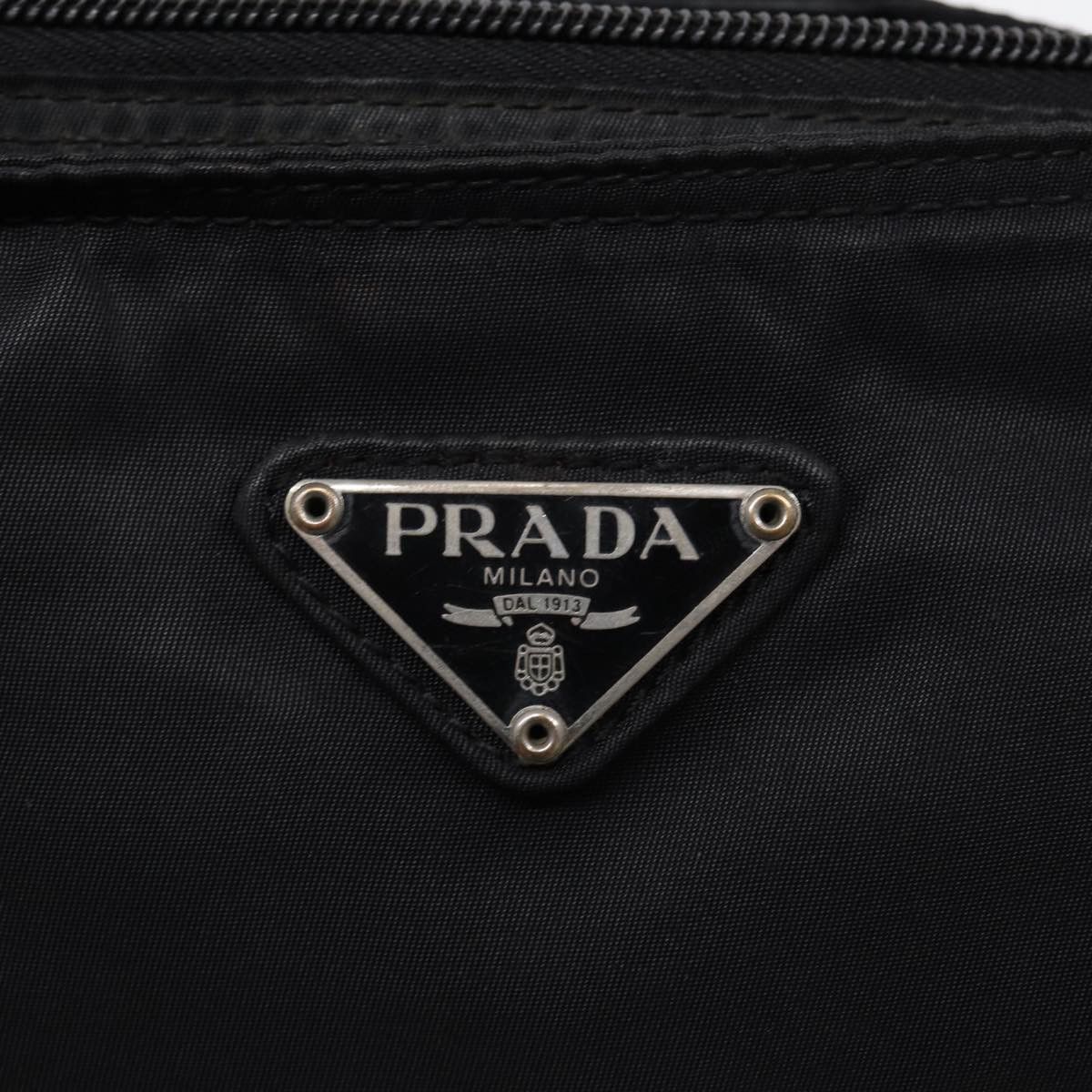 Prada Tessuto Black Synthetic Shoulder Bag (Pre-Owned) Size ONE SIZE - 18 Thumbnail