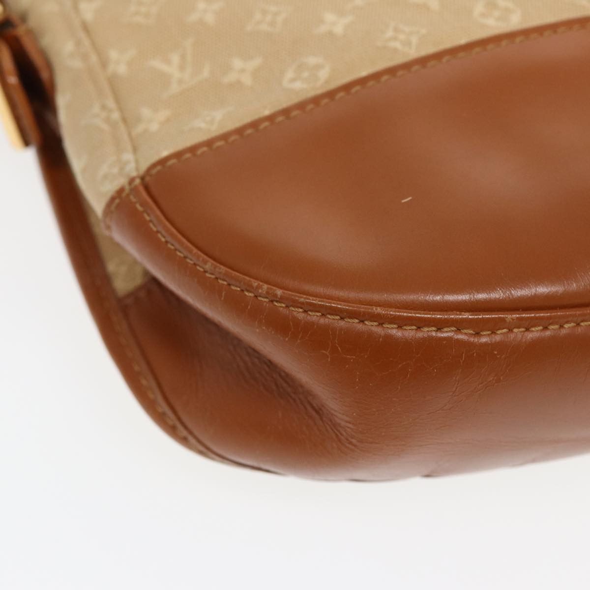 Louis Vuitton Belaia Beige Canvas Shoulder Bag (Pre-Owned) Size ONE SIZE - 5 Thumbnail