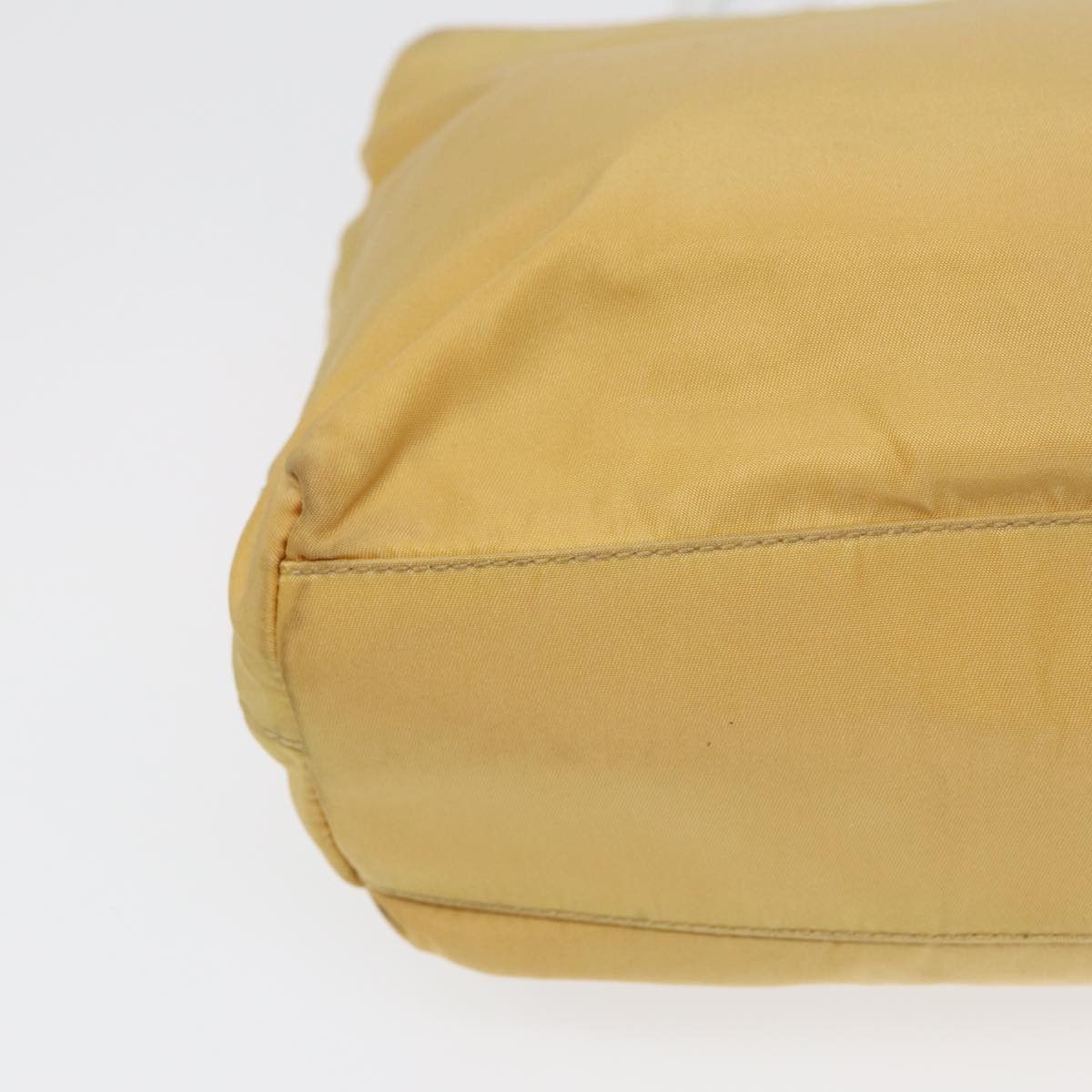 Prada Tessuto Yellow Synthetic Handbag (Pre-Owned) Size ONE SIZE - 18 Thumbnail