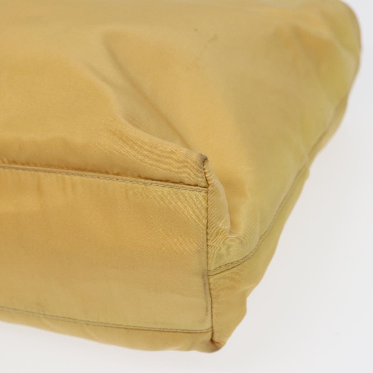 Prada Tessuto Yellow Synthetic Handbag (Pre-Owned) Size ONE SIZE - 5 Thumbnail