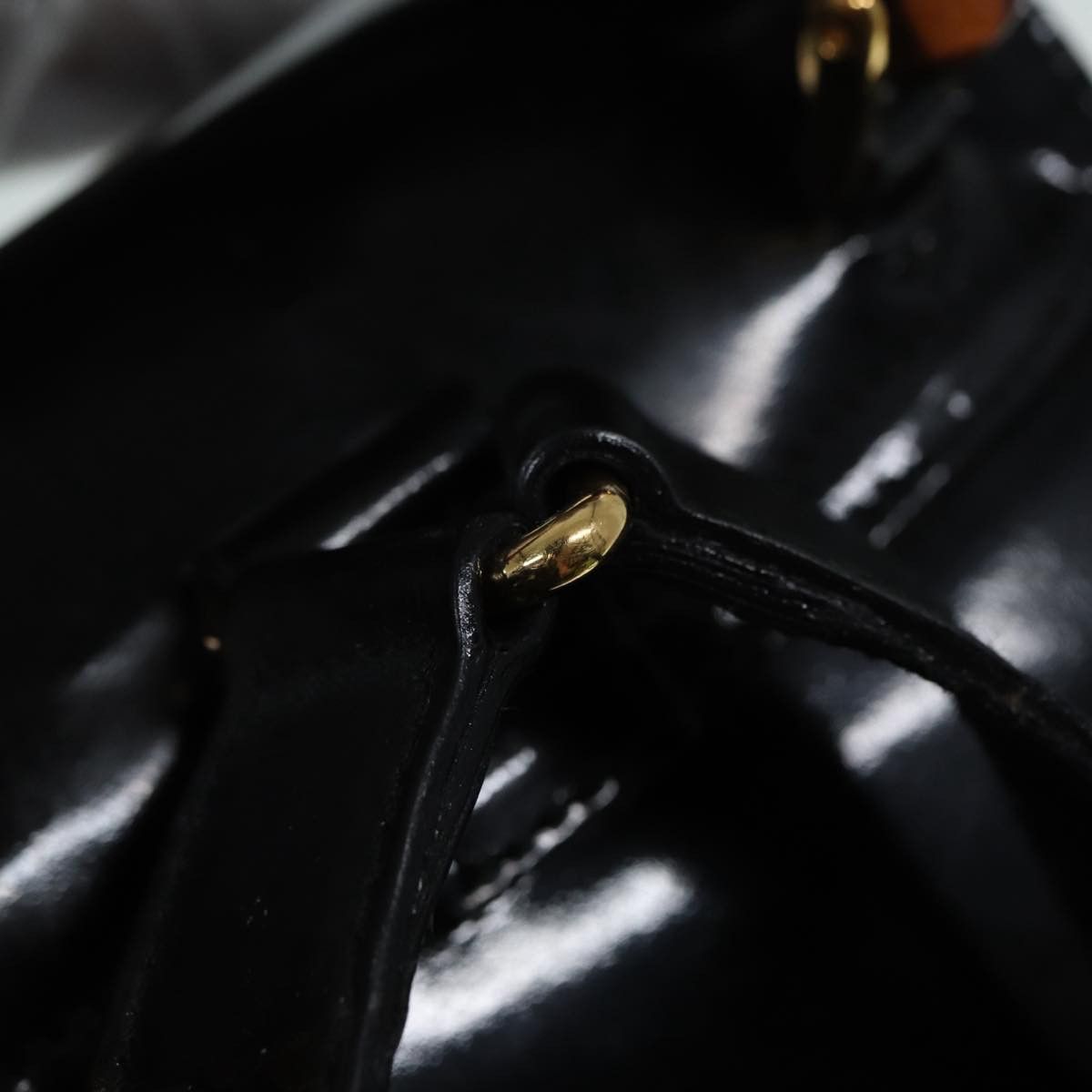 Gucci Bamboo Black Leather Backpack Bag (Pre-Owned) Size ONE SIZE - 18 Thumbnail