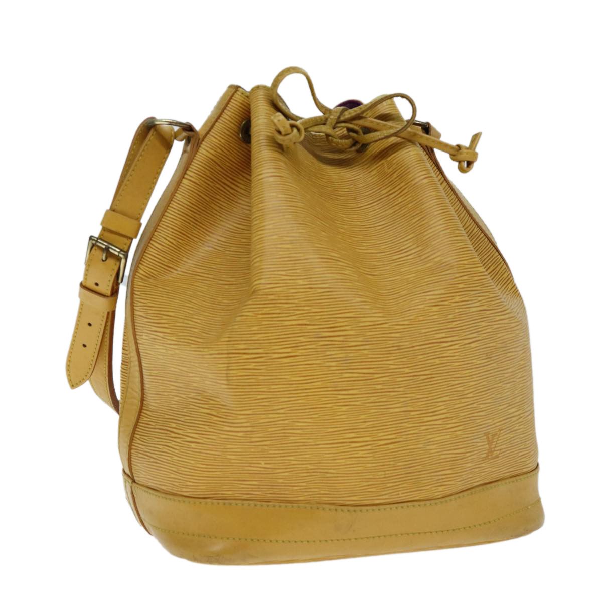 Louis Vuitton Noe Yellow Leather Shoulder Bag (Pre-Owned) Size ONE SIZE - 11 Thumbnail