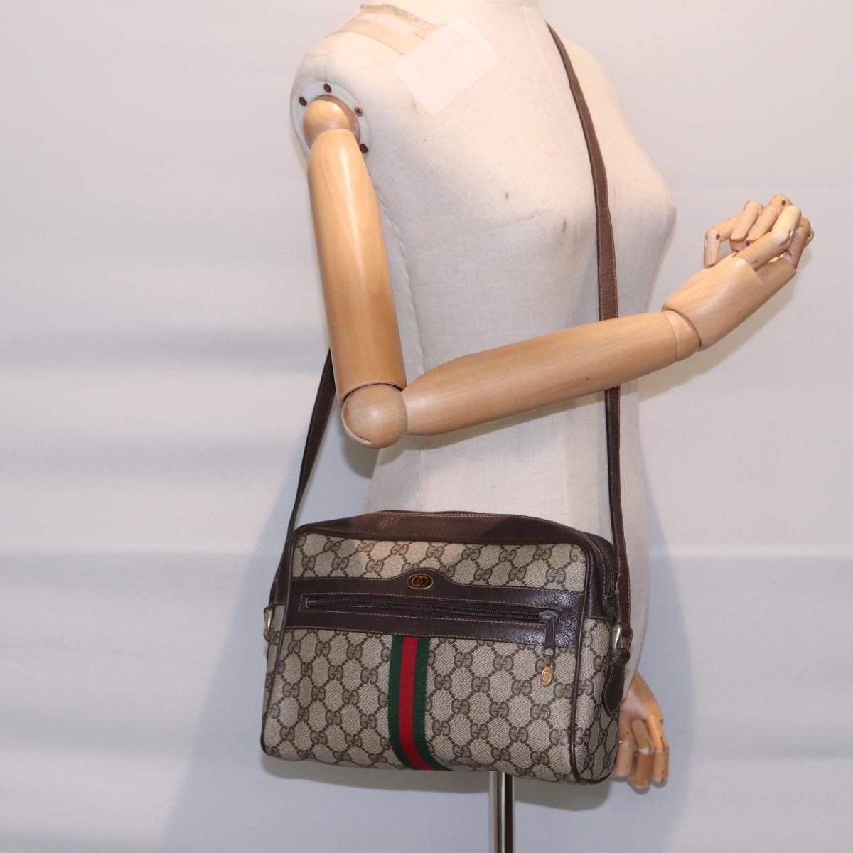 Gucci Gg Canvas Beige Canvas Shoulder Bag (Pre-Owned) Size ONE SIZE - 17 Thumbnail