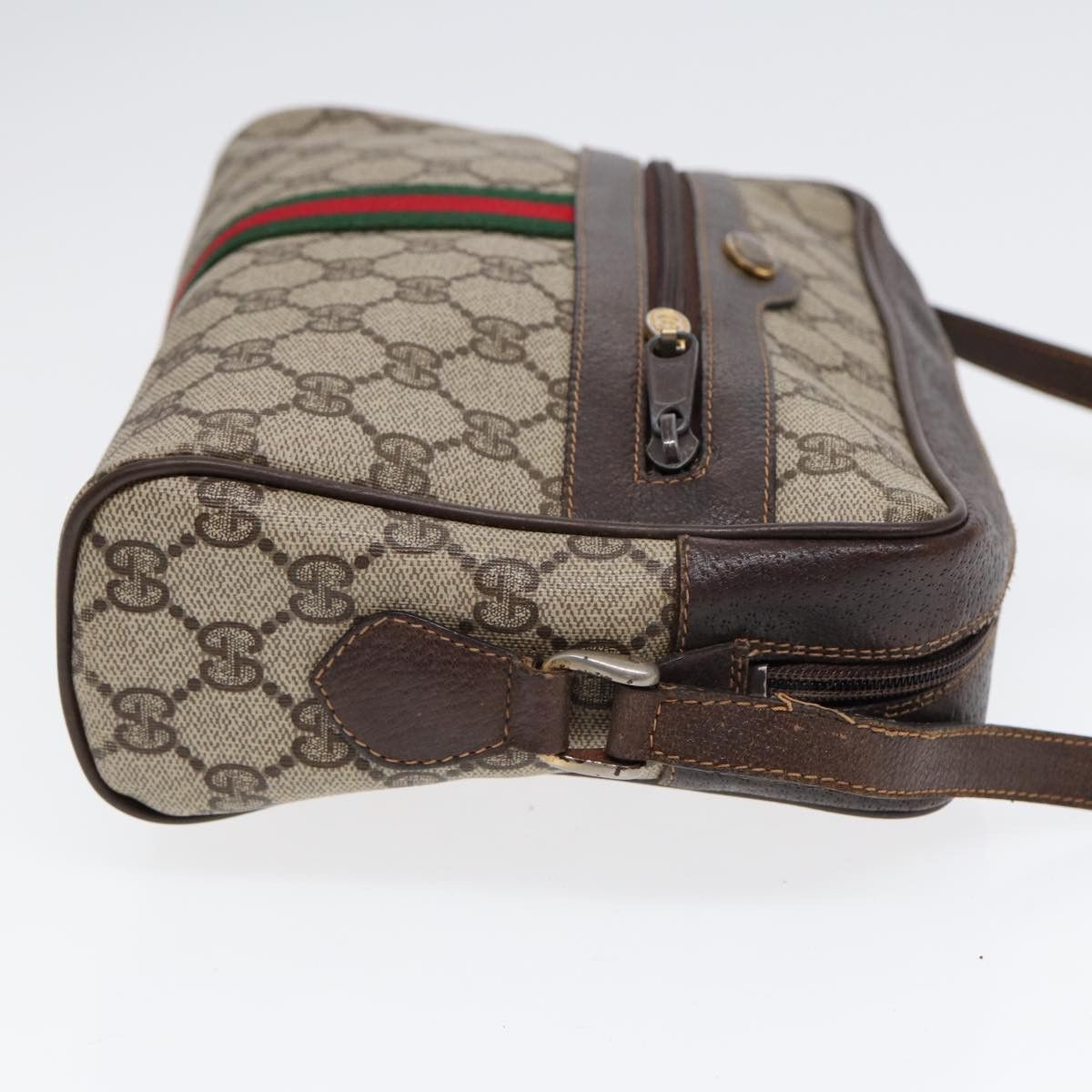 Gucci Gg Canvas Beige Canvas Shoulder Bag (Pre-Owned) Size ONE SIZE - 3 Thumbnail