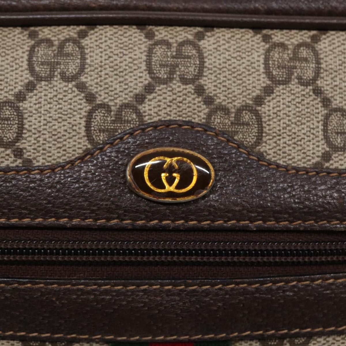 Gucci Gg Canvas Beige Canvas Shoulder Bag (Pre-Owned) Size ONE SIZE - 18 Thumbnail