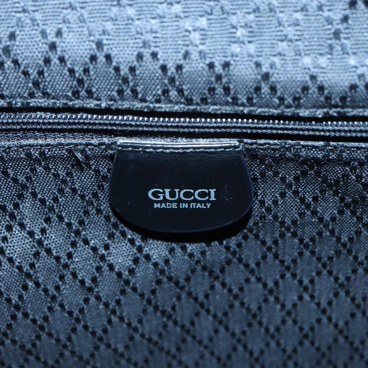Gucci Bamboo Black Synthetic Shoulder Bag (Pre-Owned) Size ONE SIZE - 8 Thumbnail