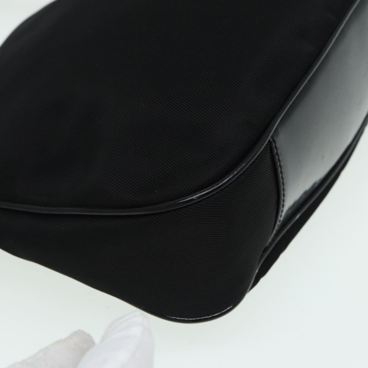 Gucci Bamboo Black Synthetic Shoulder Bag (Pre-Owned) Size ONE SIZE - 16 Thumbnail