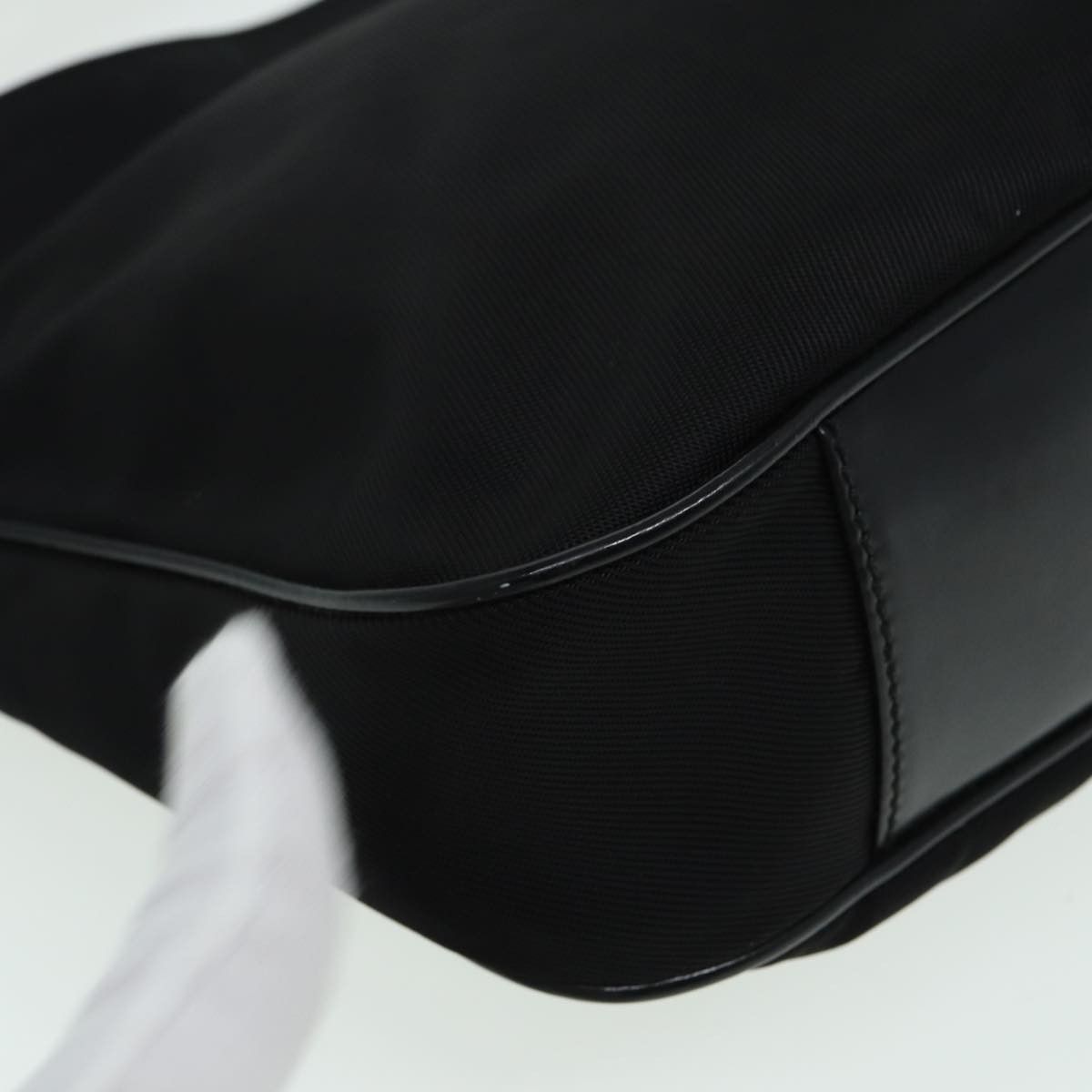 Gucci Bamboo Black Synthetic Shoulder Bag (Pre-Owned) Size ONE SIZE - 13 Thumbnail
