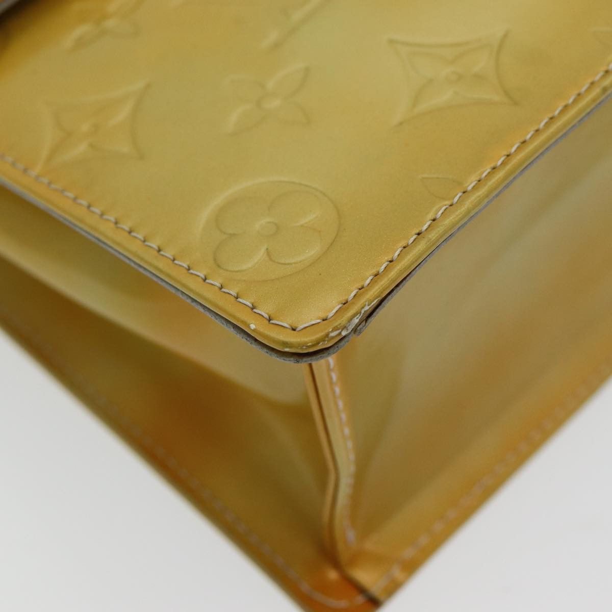 Louis Vuitton Spring Street Yellow Patent Leather Handbag (Pre-Owned) Size ONE SIZE - 16 Thumbnail