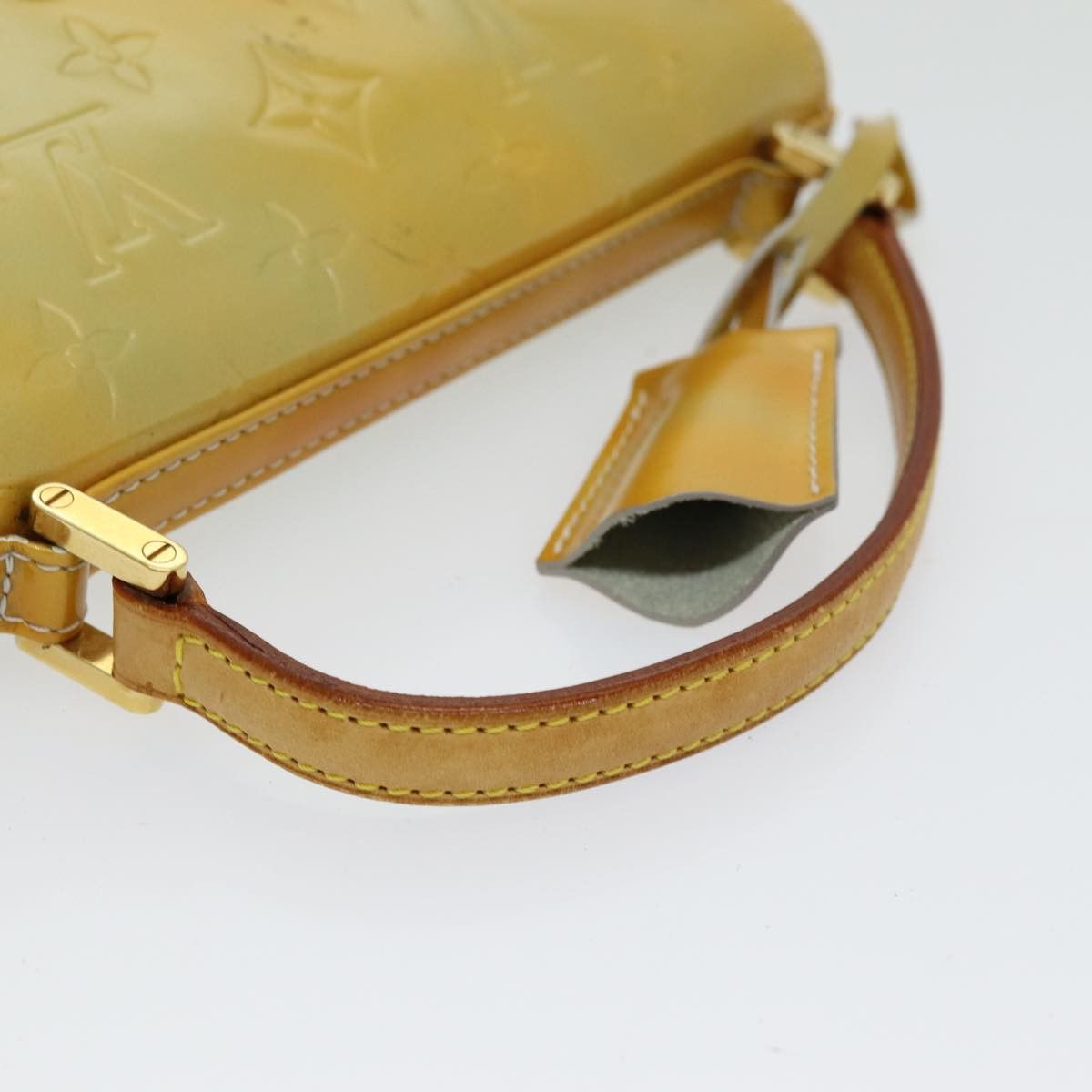 Louis Vuitton Spring Street Yellow Patent Leather Handbag (Pre-Owned) Size ONE SIZE - 12 Thumbnail