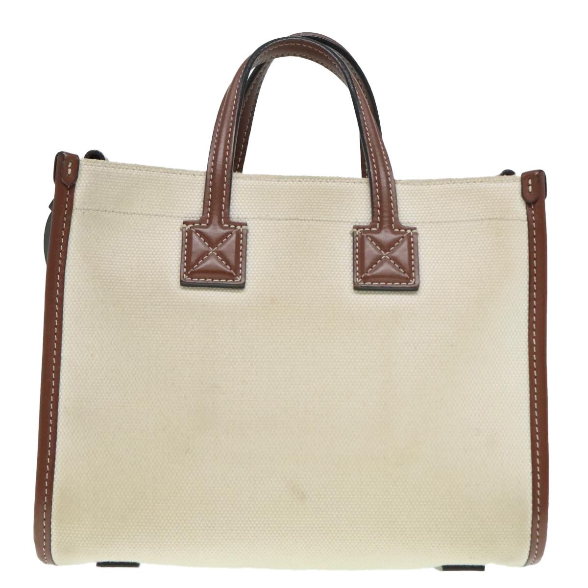 Burberry Freya Beige Canvas Tote Bag (Pre-Owned) Size ONE SIZE - 2 Thumbnail