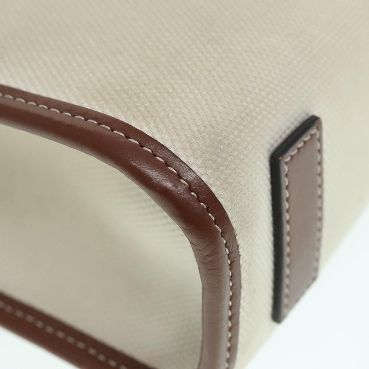 Burberry Freya Beige Canvas Tote Bag (Pre-Owned) Size ONE SIZE - 9 Thumbnail