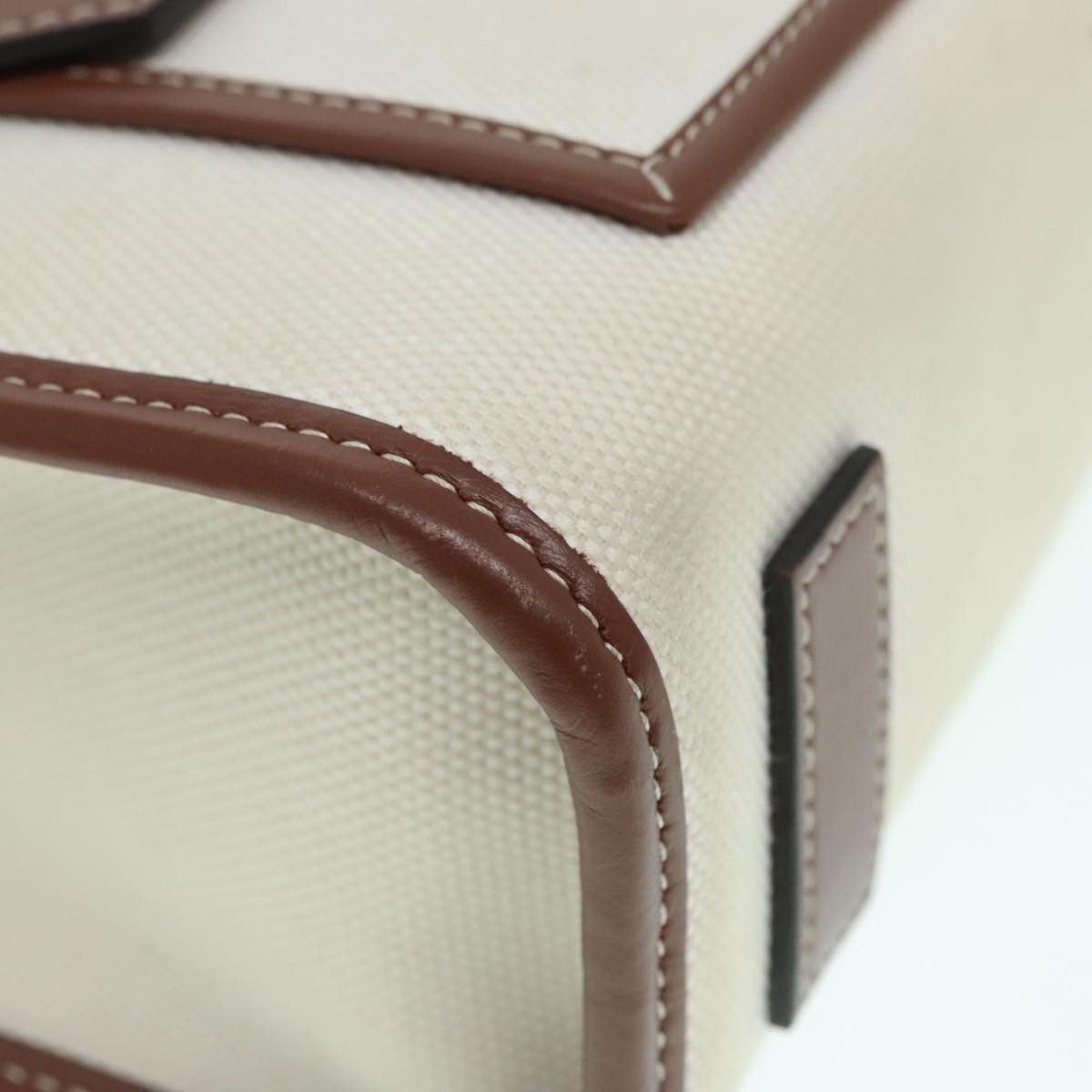 Burberry Freya Beige Canvas Tote Bag (Pre-Owned) Size ONE SIZE - 7 Thumbnail