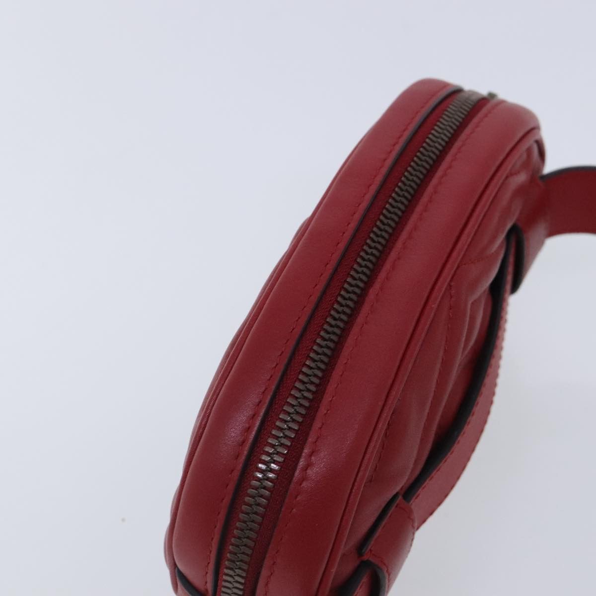 Gucci Gg Marmont Red Leather Shoulder Bag (Pre-Owned) Size ONE SIZE - 17 Thumbnail