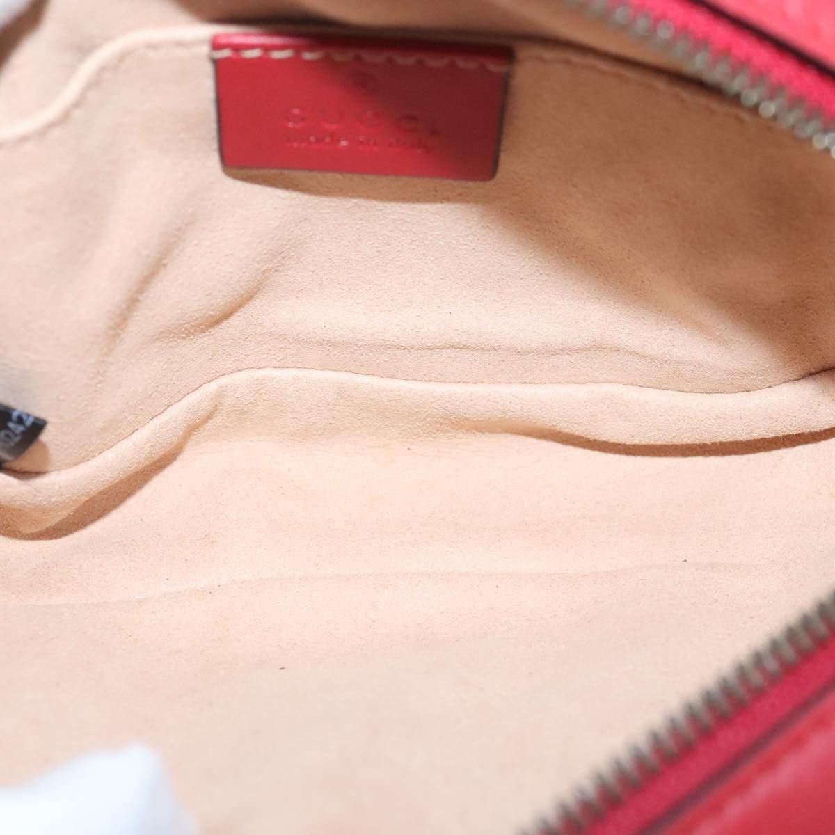 Gucci Gg Marmont Red Leather Shoulder Bag (Pre-Owned) Size ONE SIZE - 12 Thumbnail