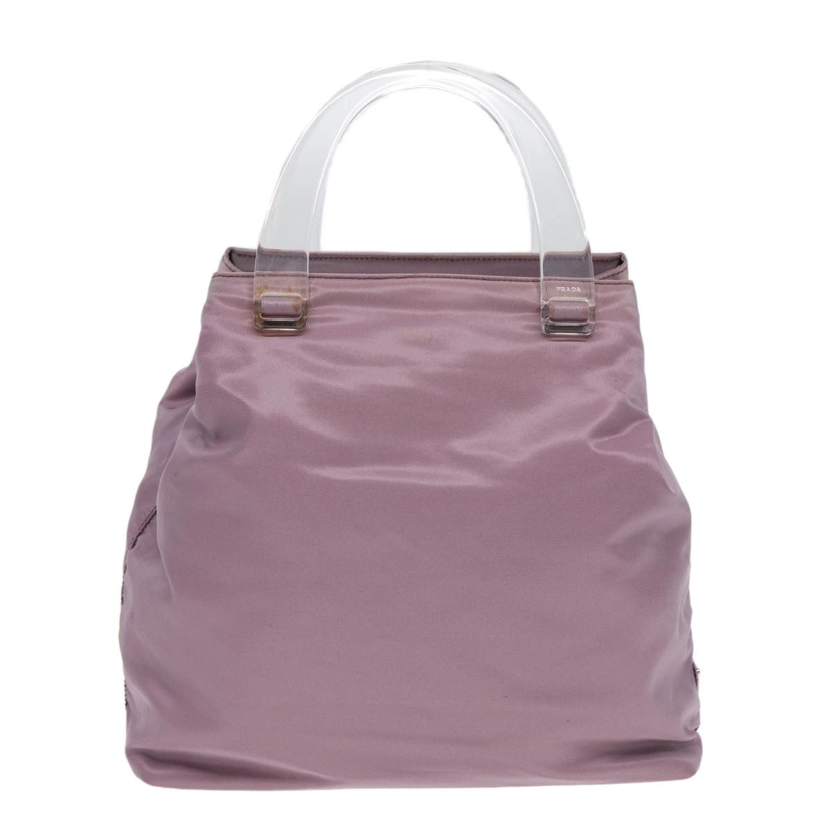 Prada Tessuto Pink Synthetic Handbag (Pre-Owned) Size ONE SIZE - 2 Thumbnail