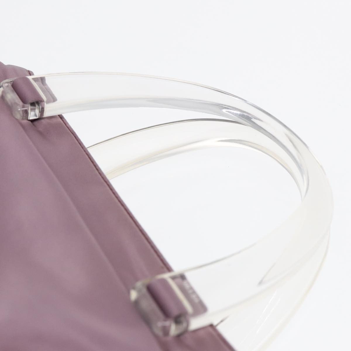 Prada Tessuto Pink Synthetic Handbag (Pre-Owned) Size ONE SIZE - 15 Thumbnail