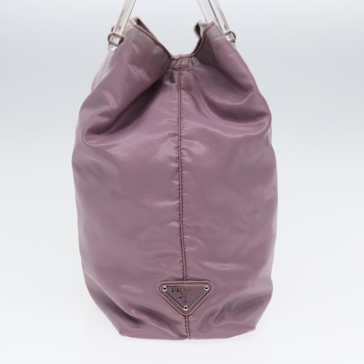 Prada Tessuto Pink Synthetic Handbag (Pre-Owned) Size ONE SIZE - 10 Thumbnail