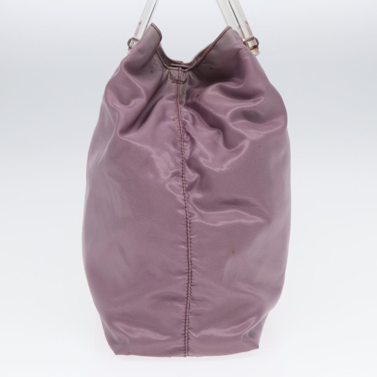 Prada Tessuto Pink Synthetic Handbag (Pre-Owned) Size ONE SIZE - 11 Thumbnail