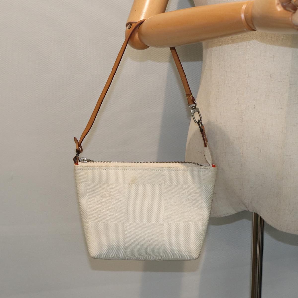 Louis Vuitton Volunteer White Canvas Clutch Bag (Pre-Owned) Size ONE SIZE - 7 Thumbnail