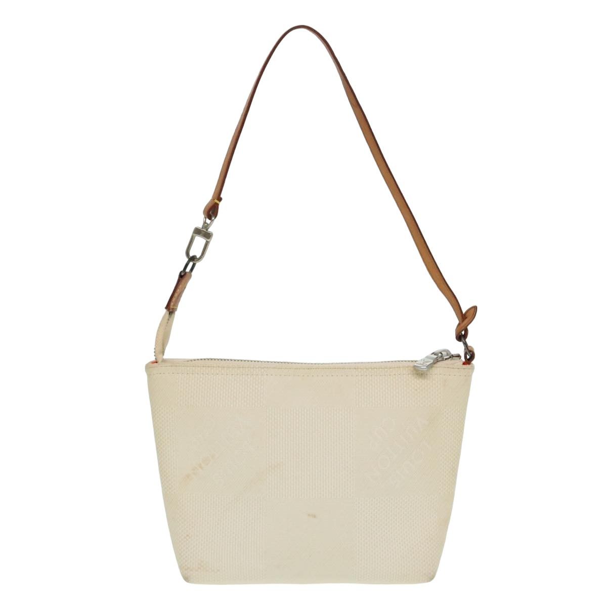 Louis Vuitton Volunteer White Canvas Clutch Bag (Pre-Owned) Size ONE SIZE - 2 Thumbnail